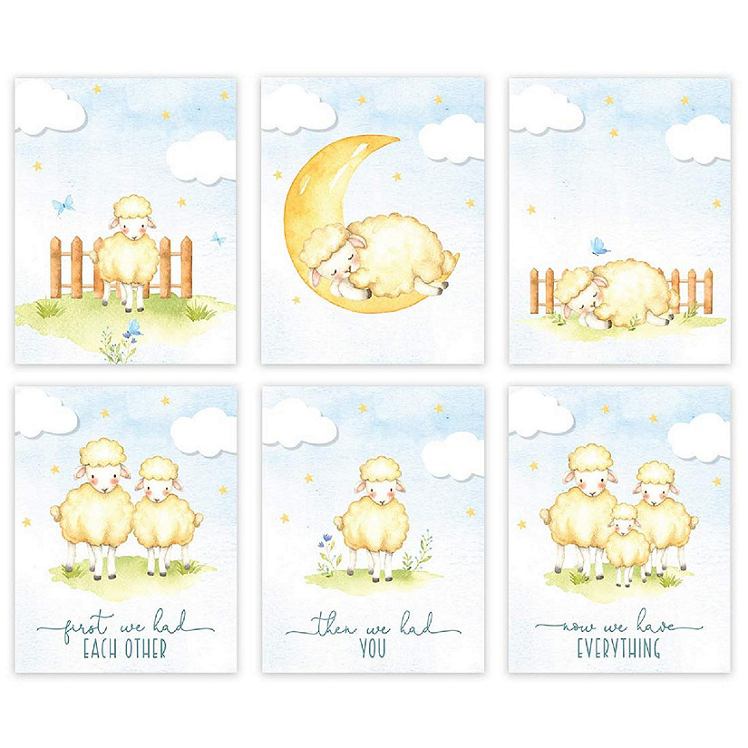 6 Boy Sheep First We Had Each 8.5x11in Image