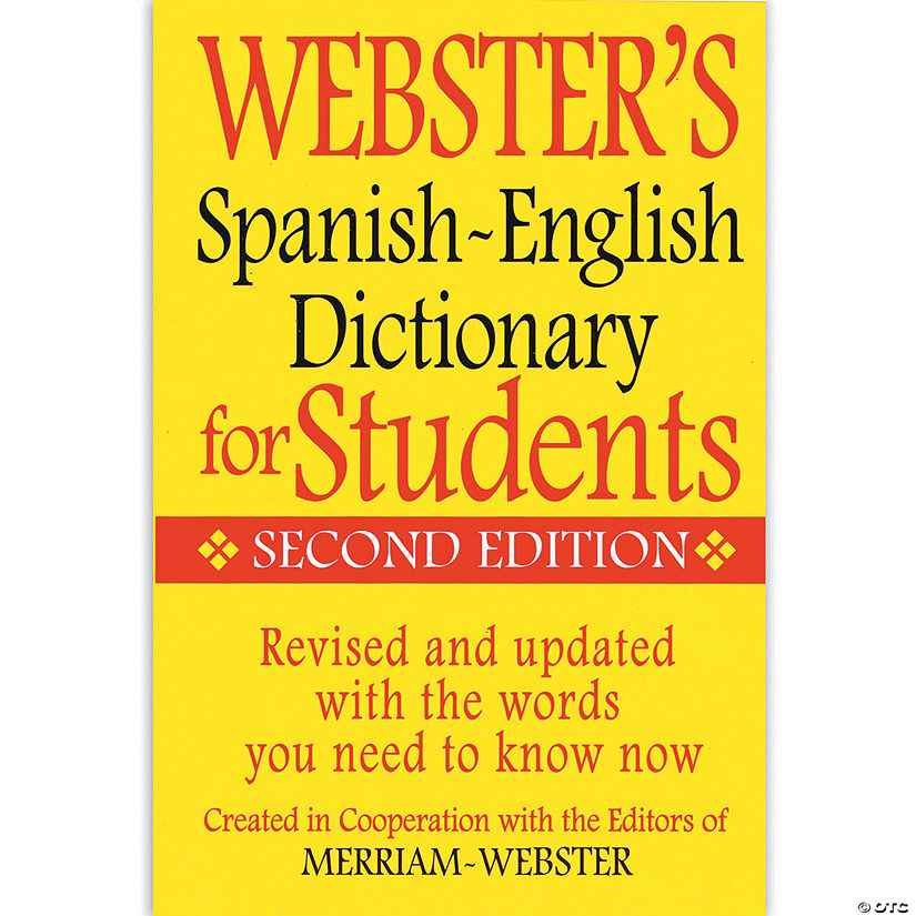 (6 Ea) Websters Spanish English Image