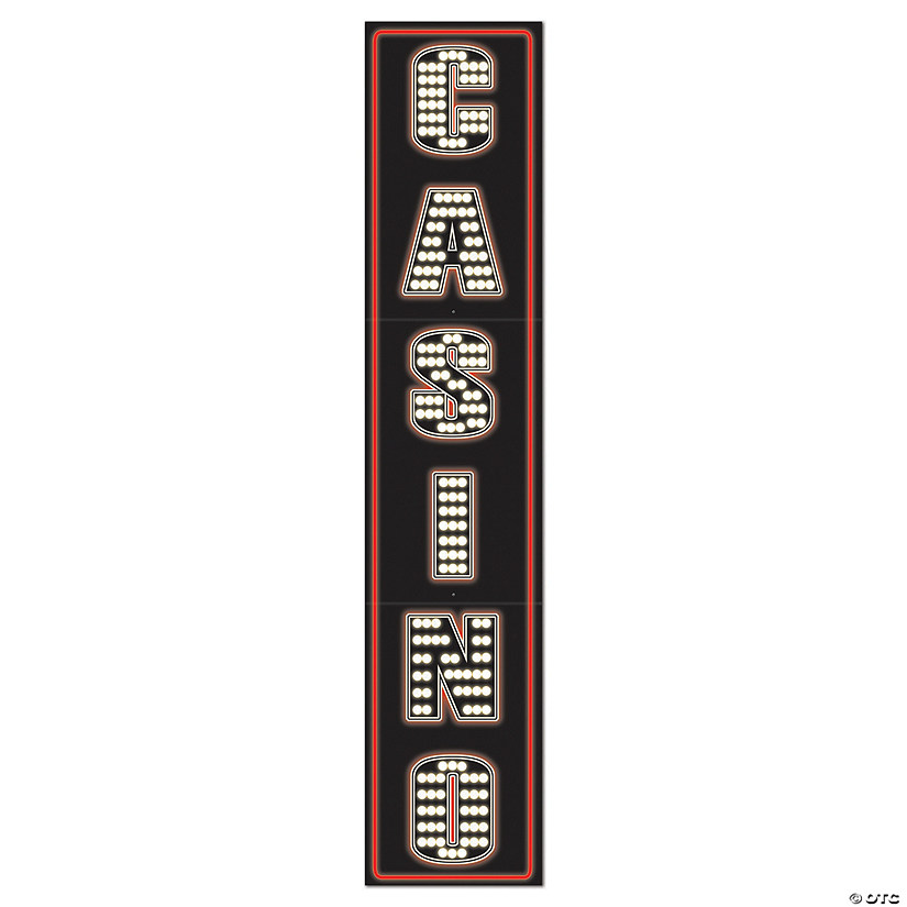 6 Ft. Casino Night Jointed Column Image