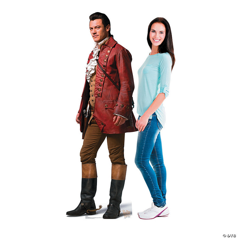 6 Ft. Disney&#8217;s The Beauty & The Beast Gaston Life-Size Cardboard Cutout Stand-Up Image