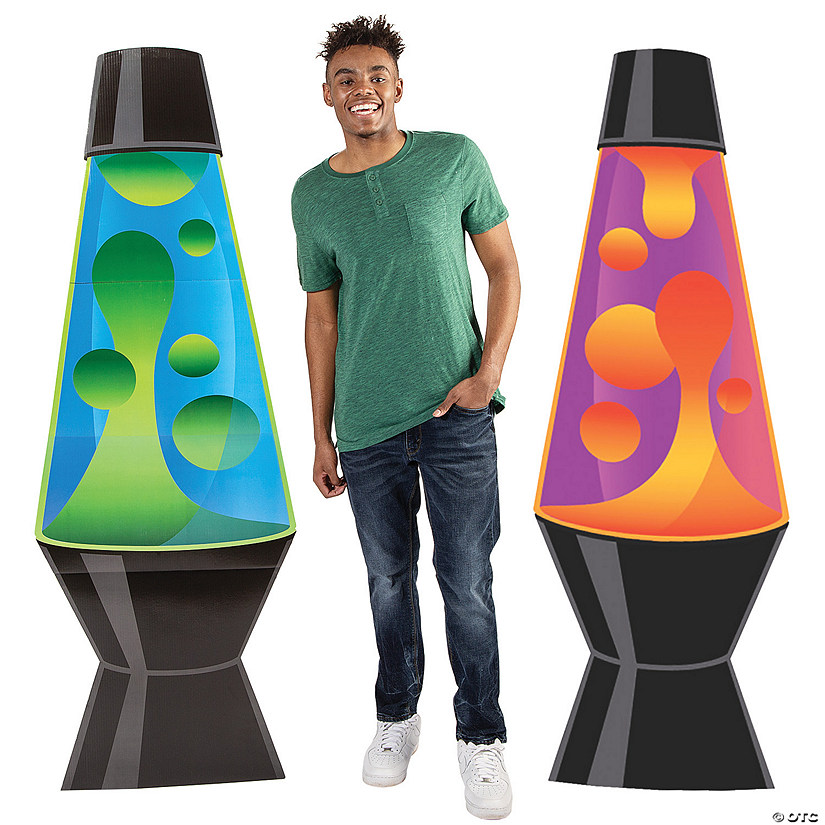6 Ft. Lava Lamps Cardboard Cutout Stand-Up Set - 2 Pc. Image