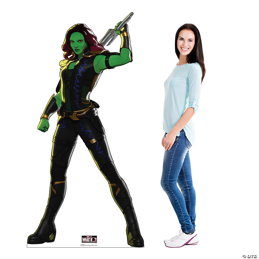 6 Ft. Marvel: What If?&#8482; Gamora Life-Size Cardboard Cutout Stand-Up Image