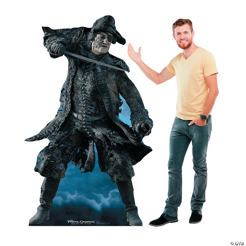 6 Ft. Pirates of the Caribbean: Dead Men Tell No Tales<sup>&#8482;</sup> Lesaro Life-Size Cardboard Cutout Stand-Up Image