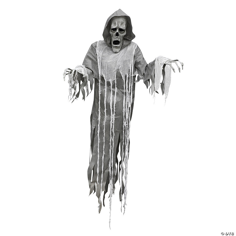 6' Hanging Animated Phantom Halloween Decoration Image
