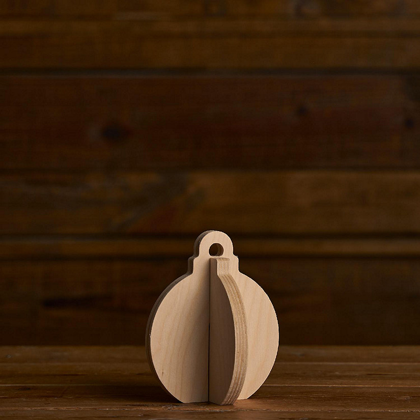 6 in. Slotted Ornaments 4pc Image