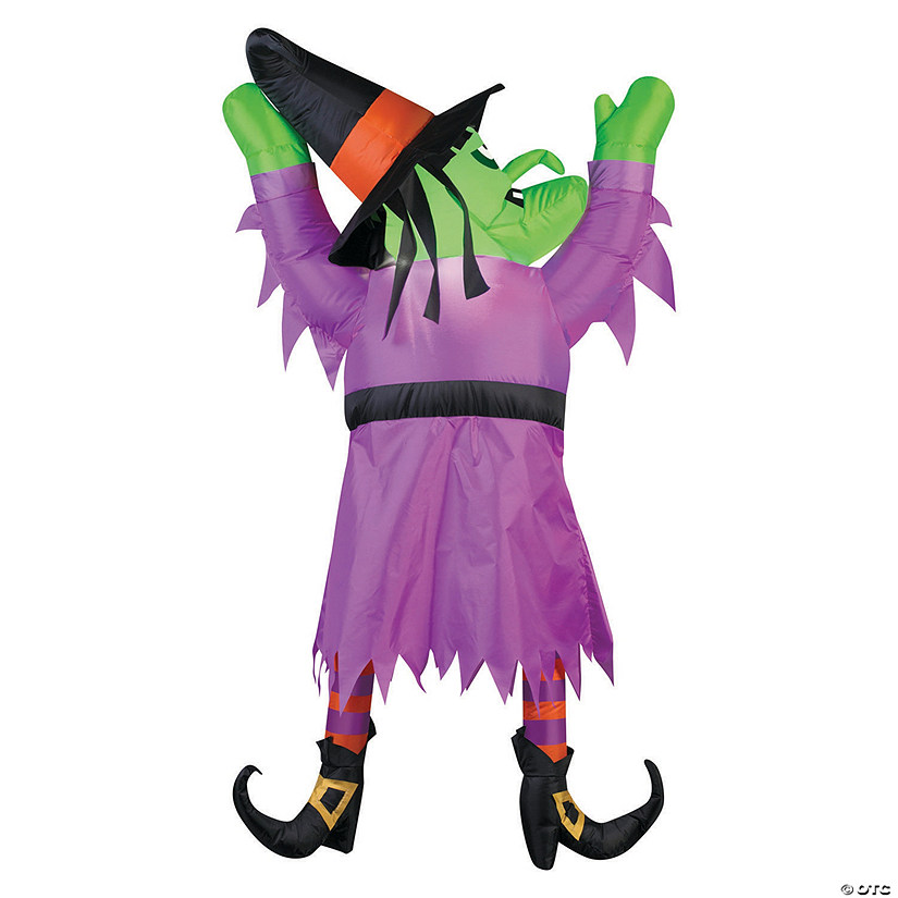 60" Blow Up Inflatable Hanging Witch Image