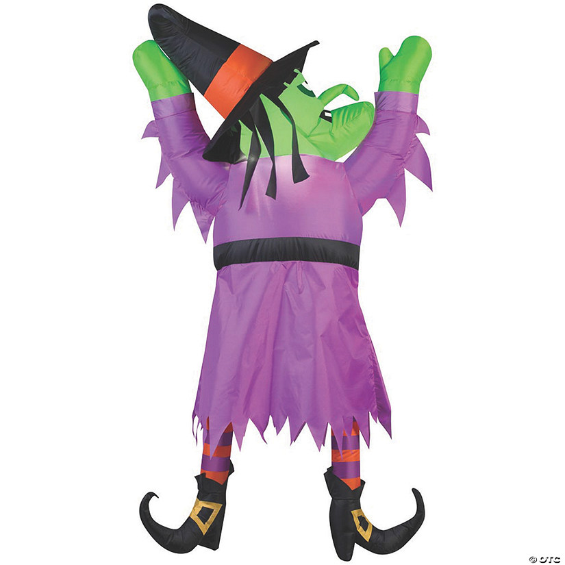 60" Blow Up Inflatable Hanging Witch Image