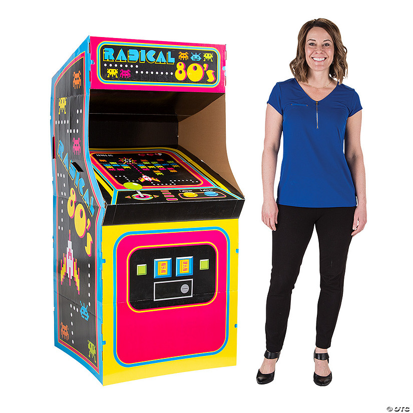 62 1/4" 3D Arcade Game Cardboard Cutout Stand-Up Image