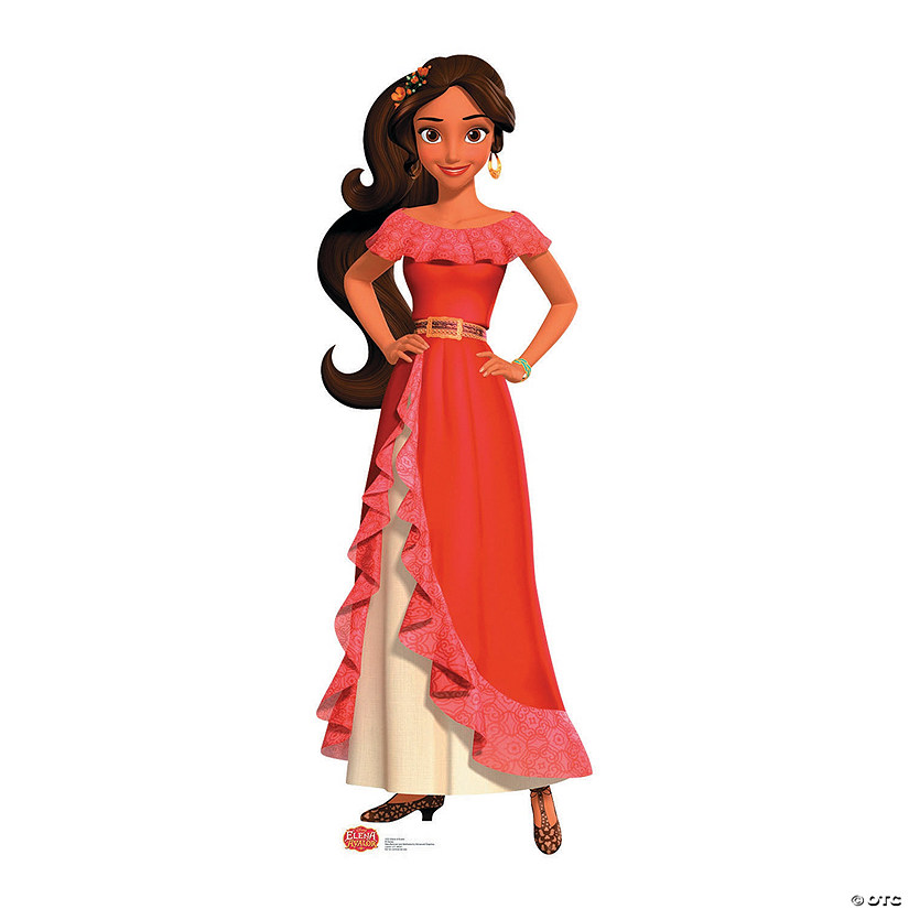 63" Disney&#8217;s Elena of Avalor Life-Size Cardboard Cutout Stand-Up Image