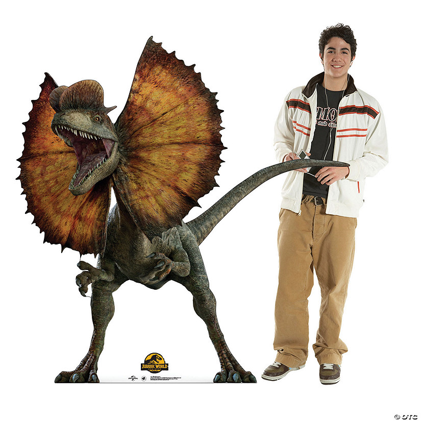 64" Jurassic World 3: Dominion&#8482; Dilophosaurus Cardboard Cutout Stand-Up Image