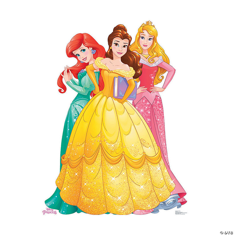 65" Disney Princesses Life-Size Cardboard Cutout Stand-Up Image
