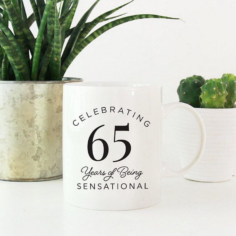 65 Years Awesome Ceramic Mug Image