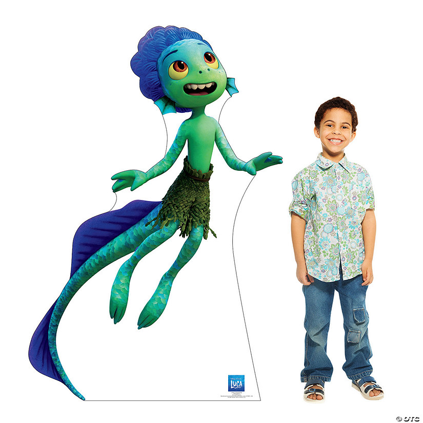 66" Disney Pixar&#8217;s Luca Sea Monster Life-Size Cardboard Cutout Stand-Up Image