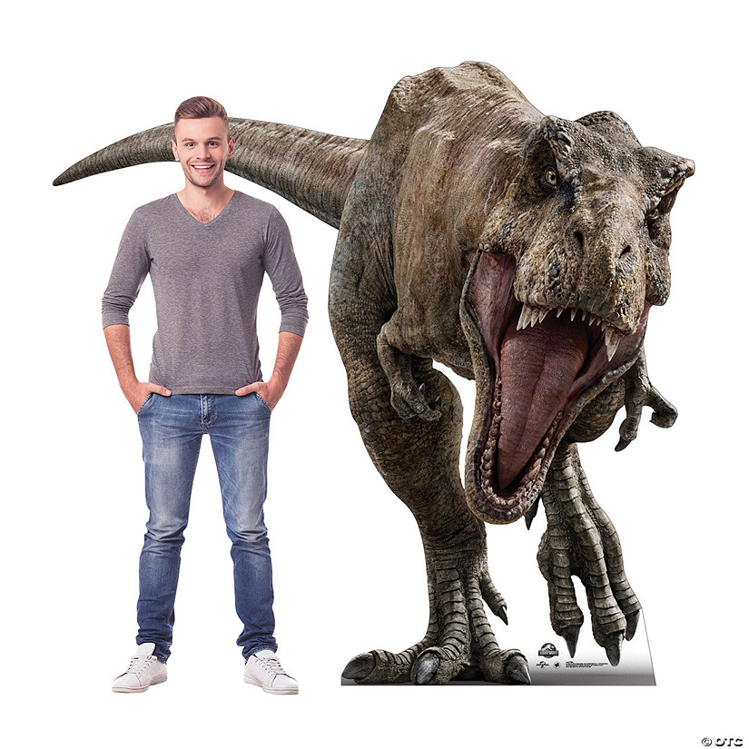 66" Jurassic World 3: Dominion&#8482; Tyrannosaurus Rex Cardboard Cutout Stand-Up Image