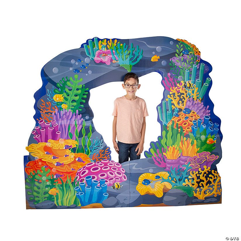 68 3/4" Under the Sea VBS Coral Arch Cardboard Cutout Stand-In Stand-Up Image