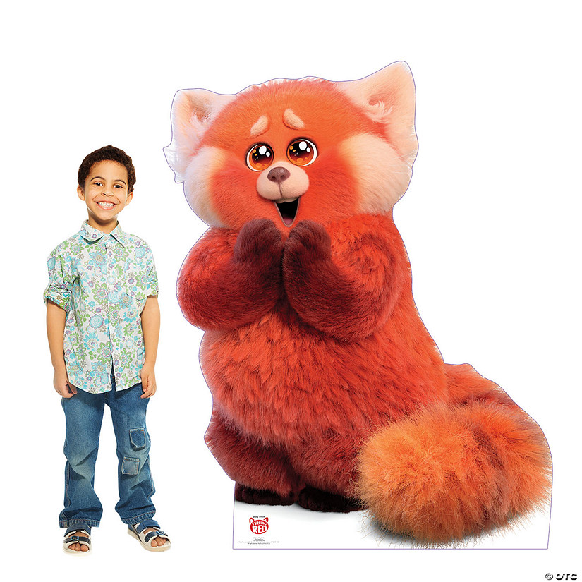 68" Disney&#8217;s Turning Red Panda Mei Life-Size Cardboard Cutout Stand-Up Image