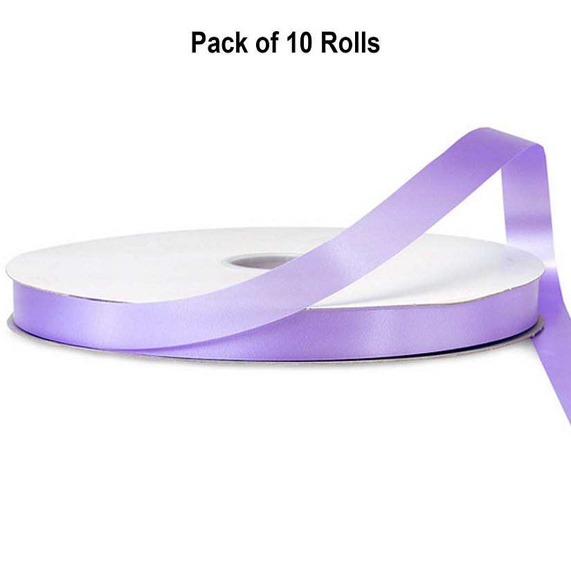 7/8"x100 yard Lavender Polyester Satin Gift Ribbon Image
