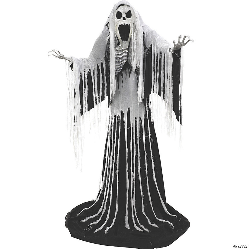 7 Ft. Animated Towering Wailing Soul Halloween Decoration Image