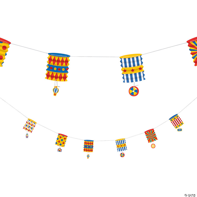 7 Ft. Carnival Lantern Garland Image