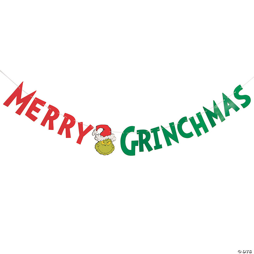 7 Ft. Dr. Seuss&#8482; The Grinch Ready-to-Hang Garland Image