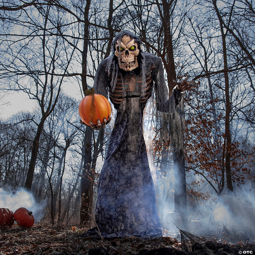 7 Ft. Jack Stalker Animated Halloween Prop Outdoor Decoration Image