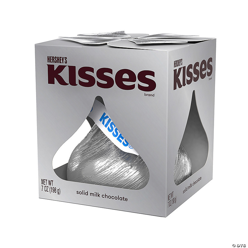 7 oz. Giant Hershey&#8217;s<sup>&#174;</sup> Kisses<sup>&#174;</sup> Solid Milk Chocolate Candy Image