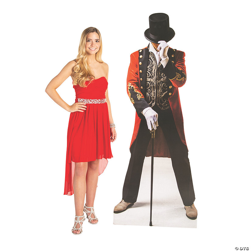 70 1/4" Greatest Circus Ringmaster Life-Size Cardboard Cutout Stand-Up Image