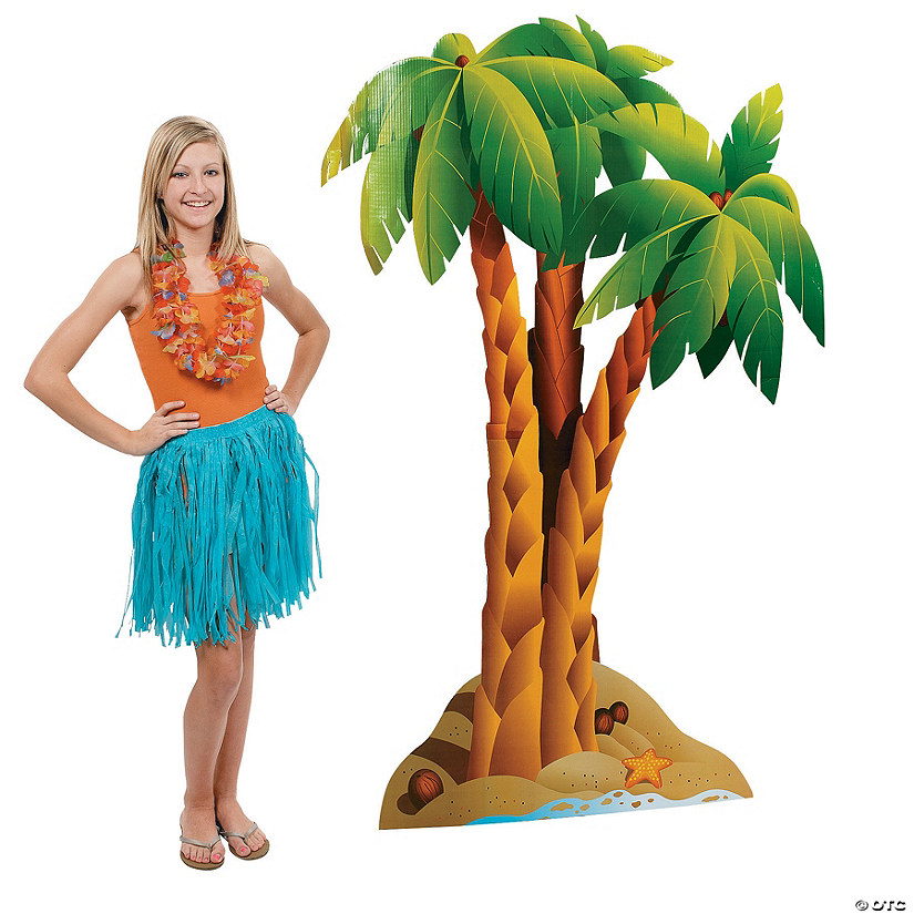 70" Cluster of Palm Trees Cardboard Cutout Stand-Up Image
