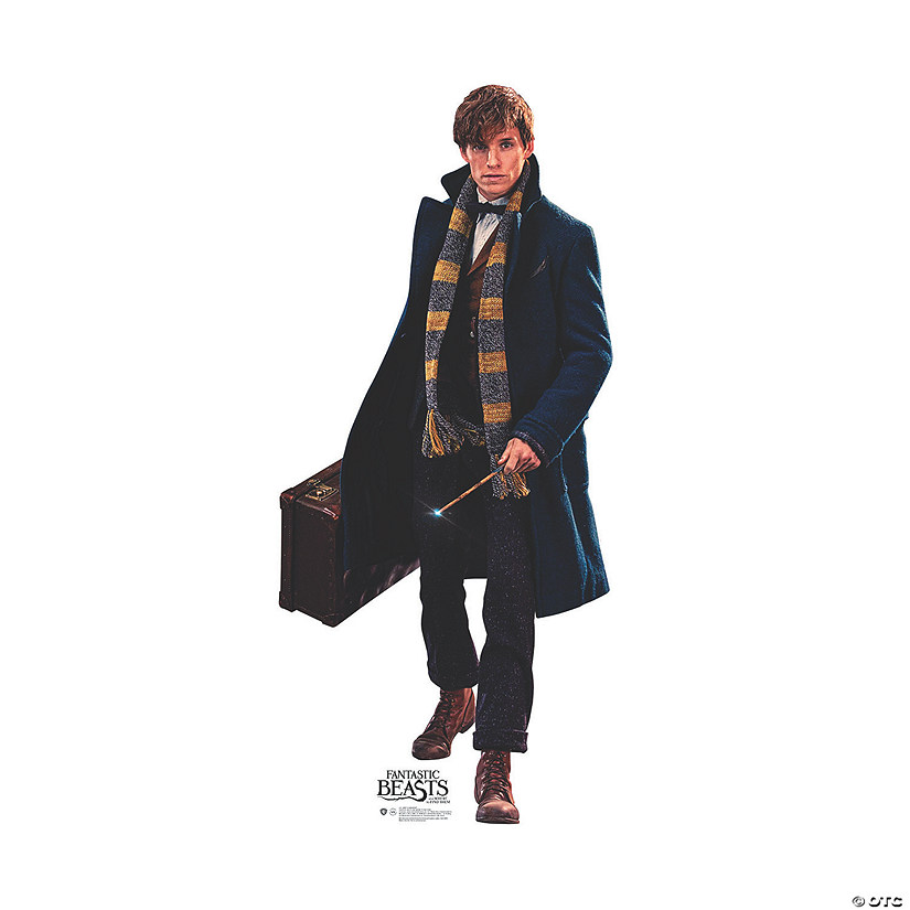 70" Fantastic Beasts & Where to Find Them&#8482; Newt Scamander Life-Size Cardboard Cutout Stand-Up Image