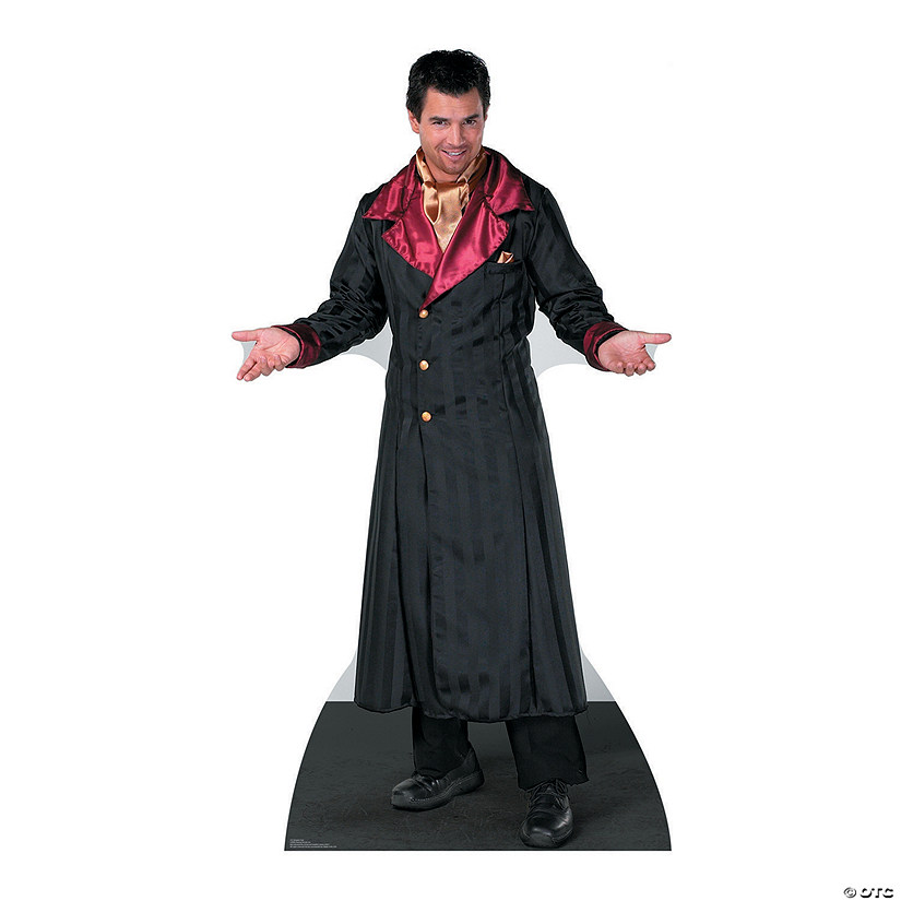 71" Vampire Coat Photo Cardboard Cutout Stand-Up Image