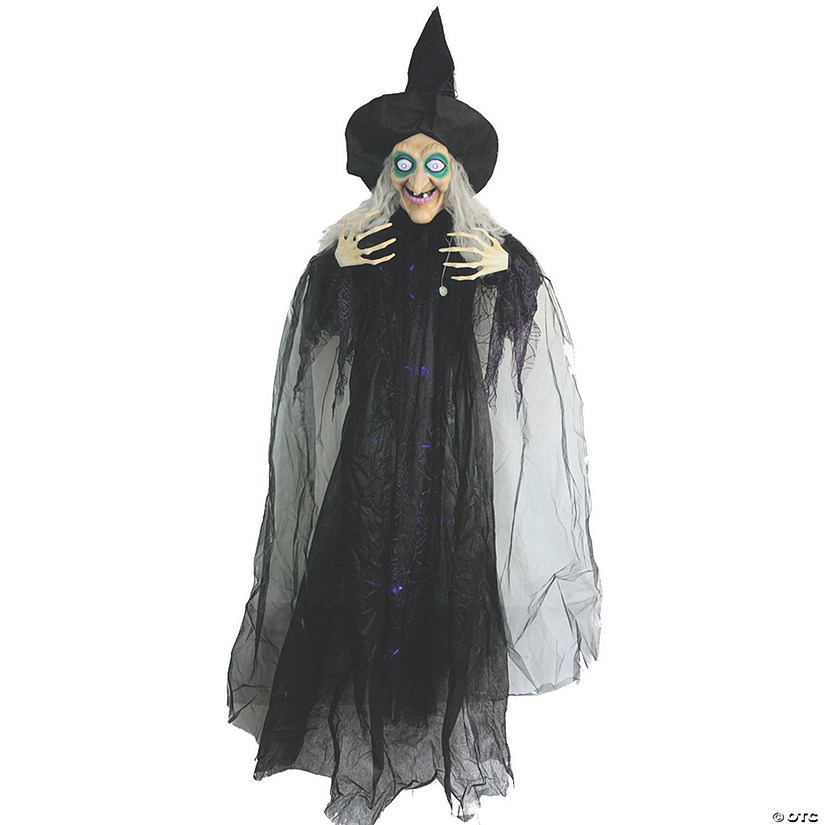 72" Animated Hanging Witch Halloween Decoration | Oriental Trading