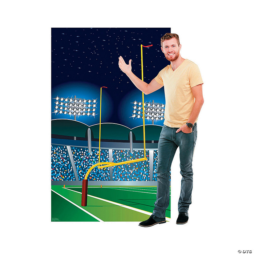 73" Football Goal Post Cardboard Cutout Stand-Up Image