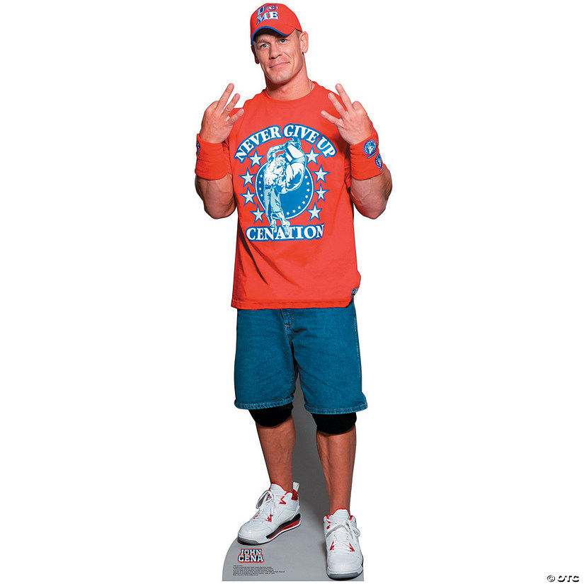 74" WWE&#8482; John Cena with T-Shirt Life-Size Cardboard Cutout Stand-Up Image