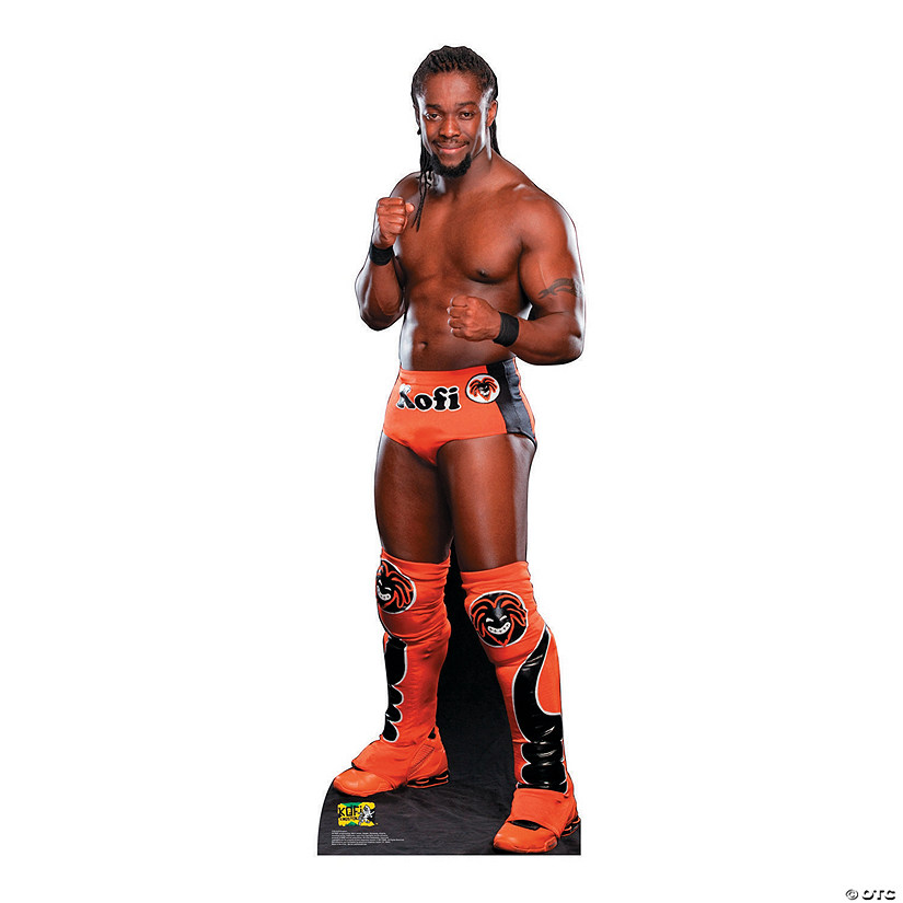 74" WWE&#8482; Kofi Kingston Life-Size Cardboard Cutout Stand-Up Image
