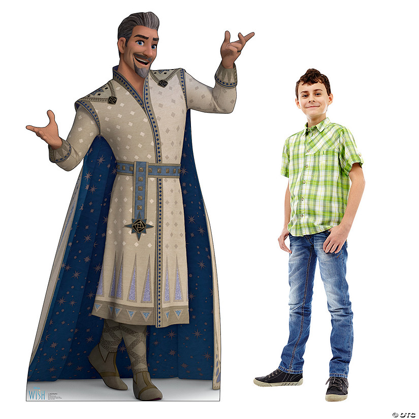 75" Disney's Wish King Magnifico Life-Size Cardboard Cutout Stand-Up Image