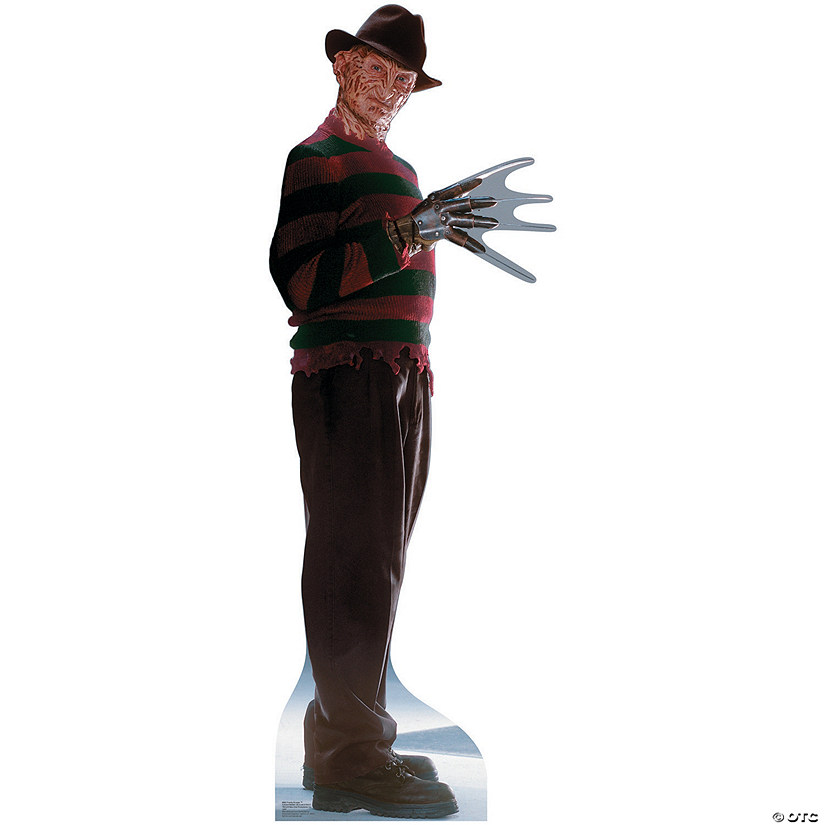 76" A Nightmare on Elm Street Dark Freddy Krueger Life-Size Cardboard Cutout Stand-Up Image