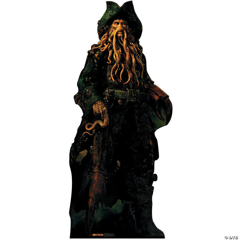 76" Disney's Pirates of the Caribbean Davy Jones Life-Size Cardboard Cutout Stand-Up Image