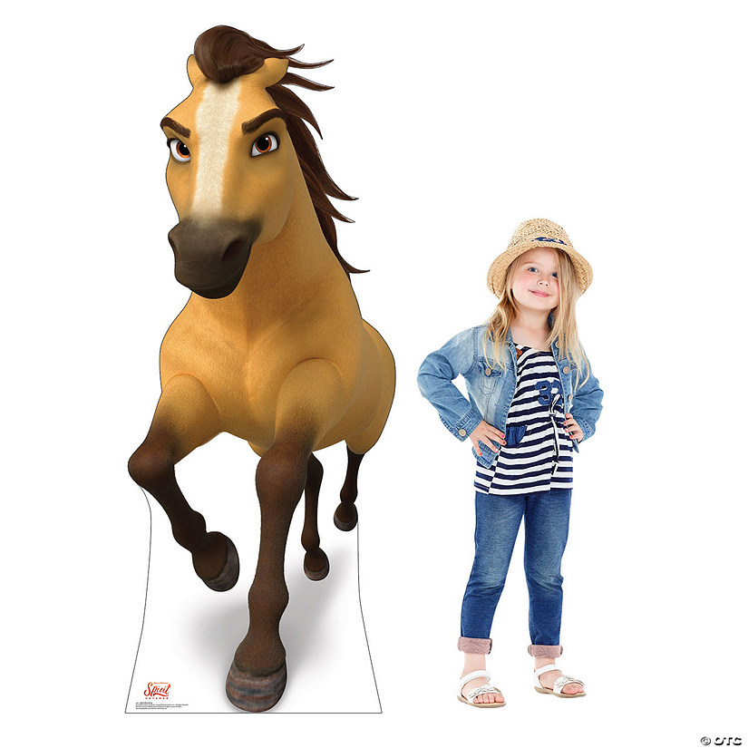 76" DreamWorks Spirit Untamed&#8482; Spirit Running Life-Size Cardboard Cutout Stand-Up Image