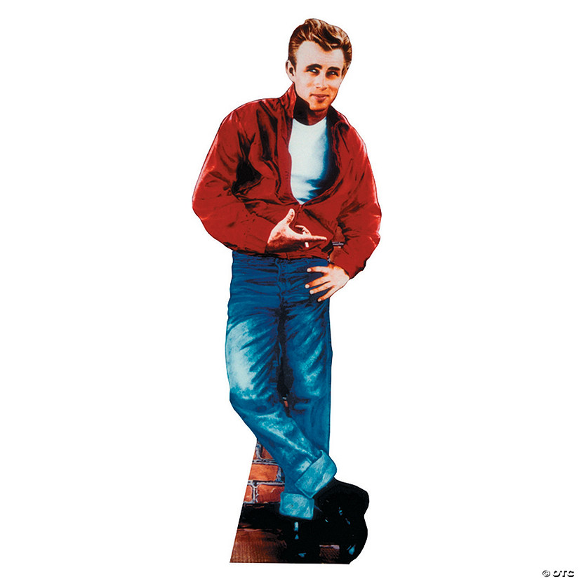 76" James Dean Life-Size Cardboard Cutout Stand-Up Image