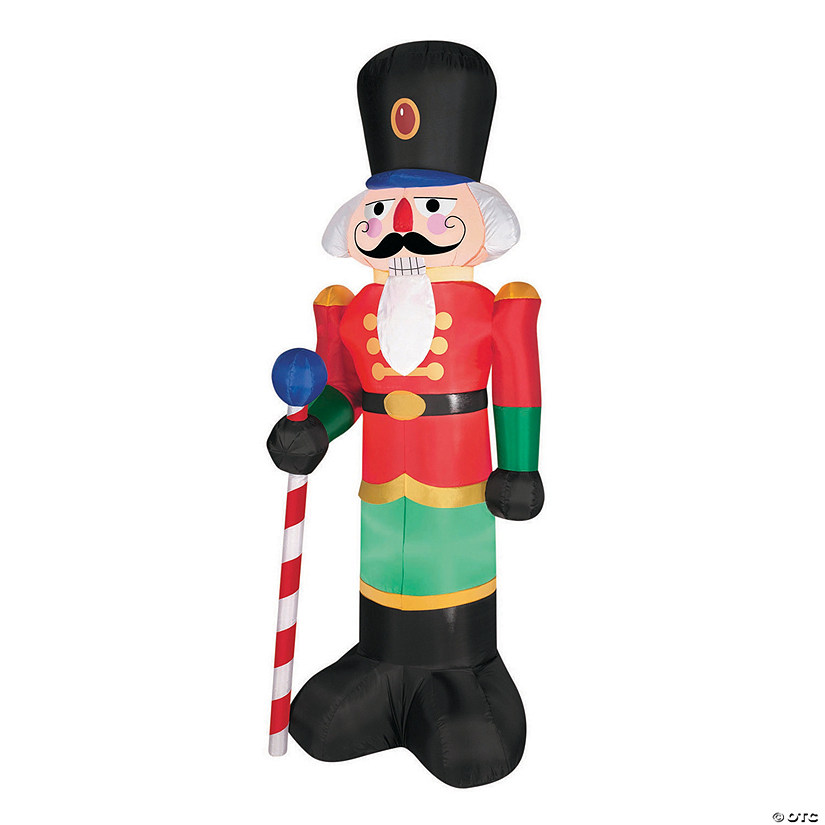 78" Blow Up Inflatable Red Nutcracker Oriental Trading