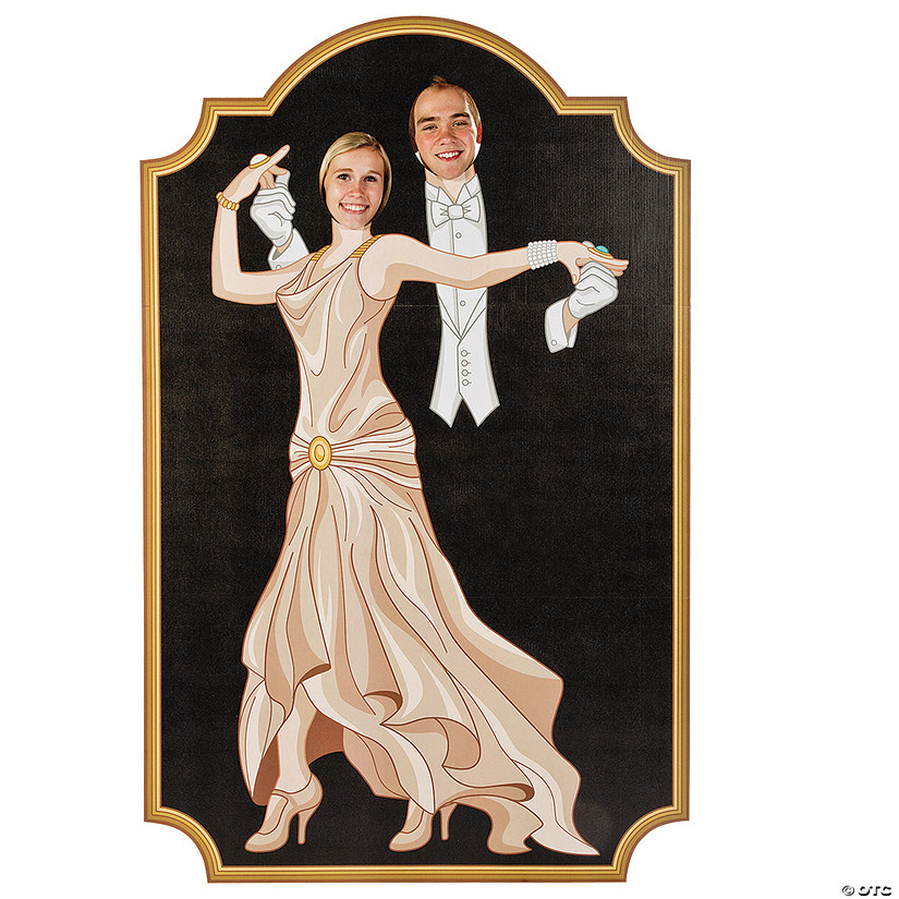 79 1/2" Roaring 20s Life-Size Cardboard Cutout Stand-In Stand-Up Image