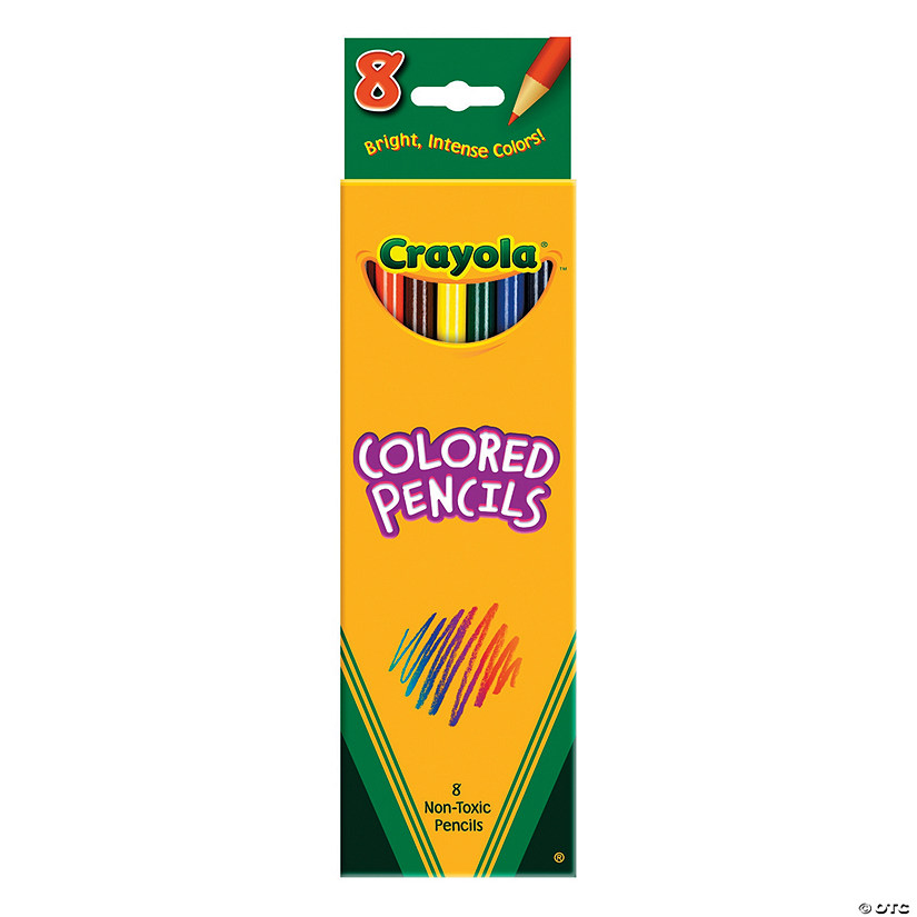 8-Color Crayola&#174; Colored Pencils Image