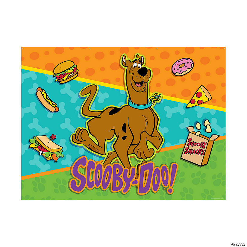 8 ft. x 6 ft. Scooby-Doo!&amp;#8482; Scooby Snacks Polyester Backdrop Image