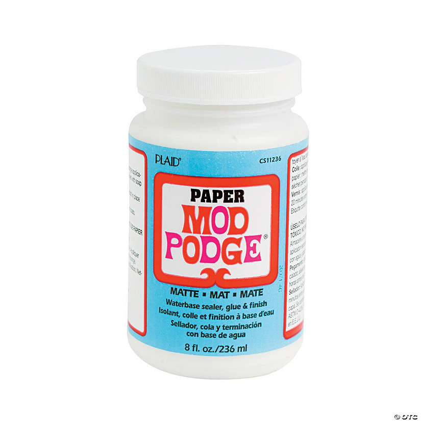 8 oz Mod Podge® Acrylic Paper Sealer Discontinued