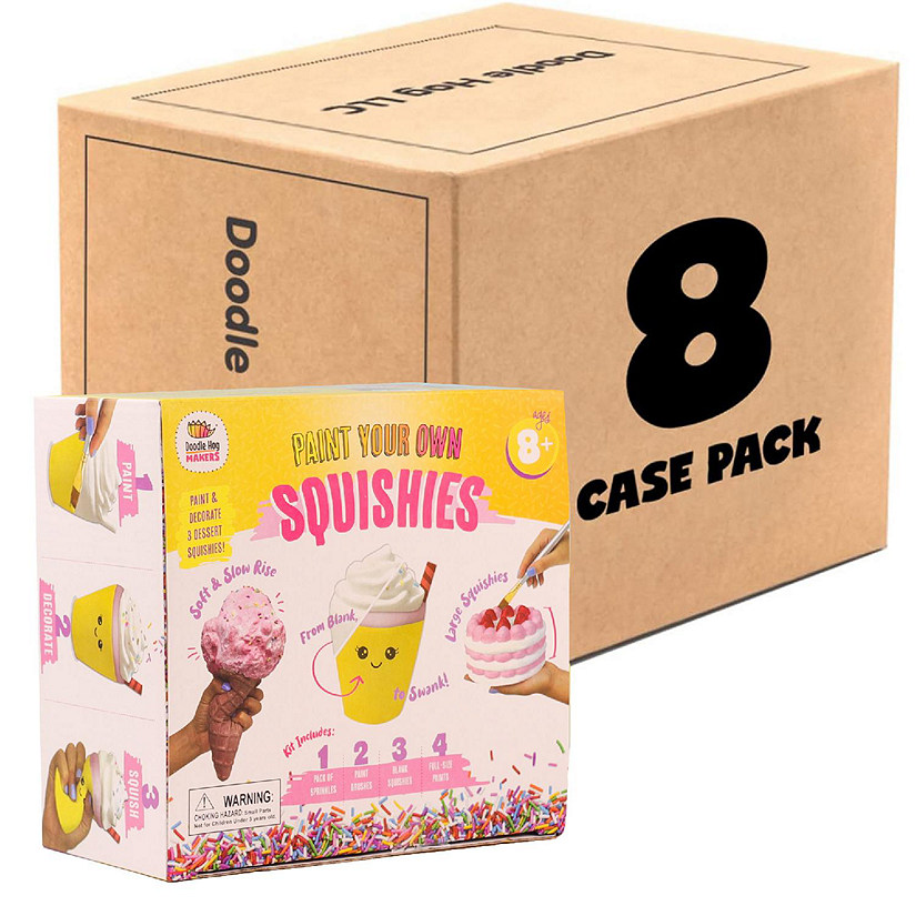 8 PCS CASE DESSERT SQUISHIES PAINT KIT Image