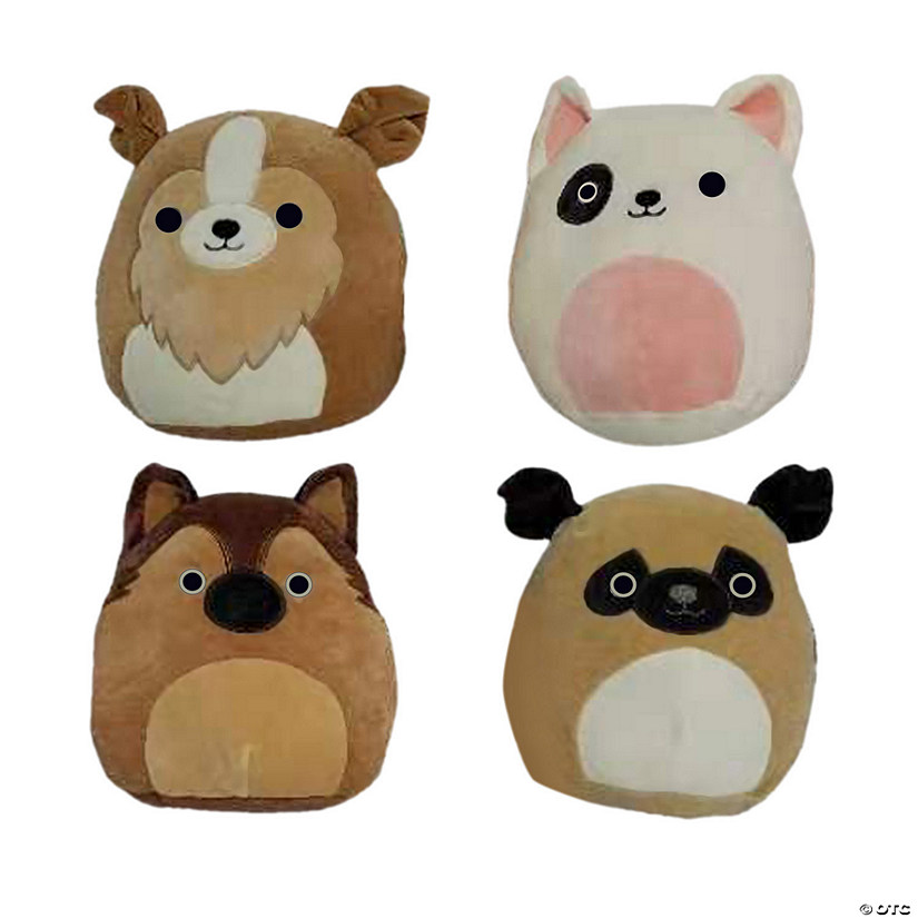 8" Squishmallows&#8482; Stuffed Dog Image