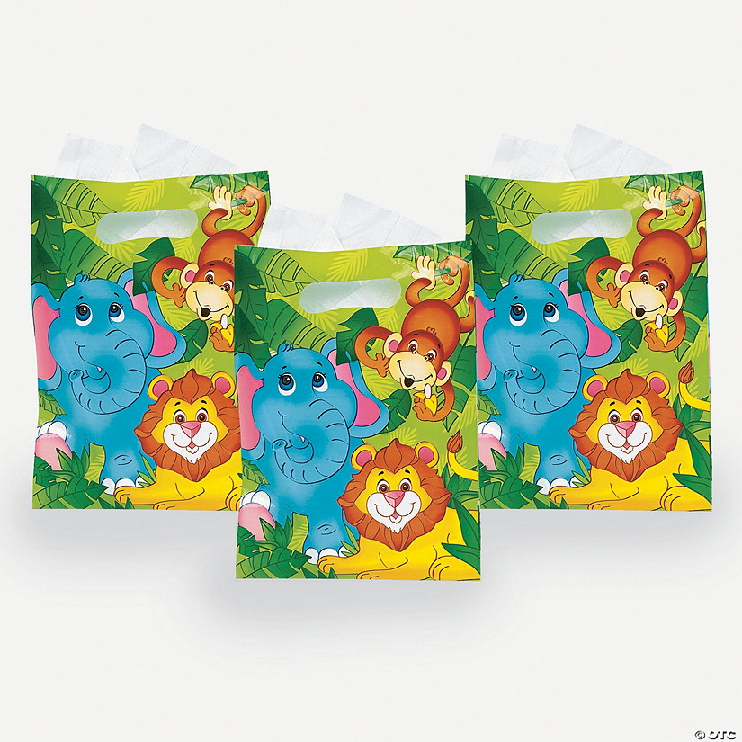 8 Zoo Animal Treat Bags - Discontinued