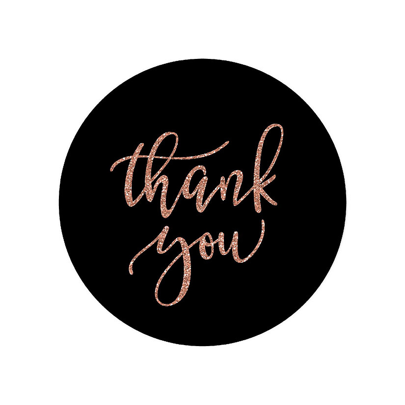 80PC Thank You Victoria Black Background Image