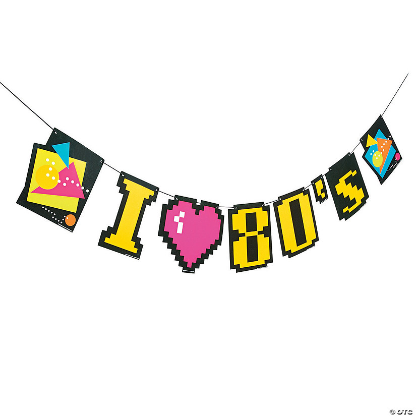 80s Party Garland Image