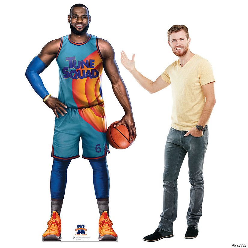 81 Space Jam: A New Legacy Lebron Life-Size Cardboard Cutout Stand-Up